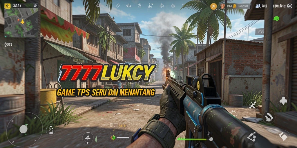 Tampilan gameplay menegangkan dalam 777LUKCY dengan aksi seru.