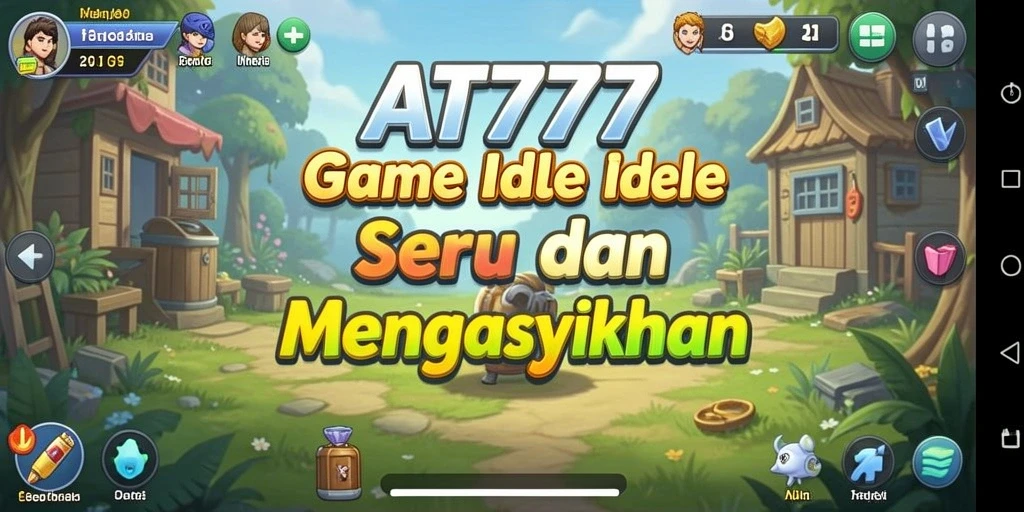 Tampilan gameplay menarik dari AT777 dengan elemen Idle.
