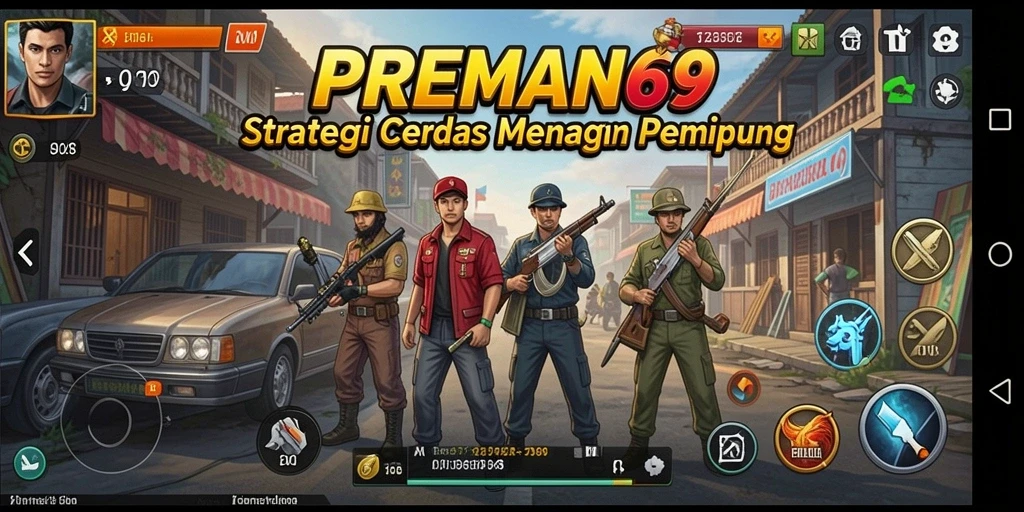 Screenshoot gameplay PREMAN69 yang menunjukkan strategi mendetail.