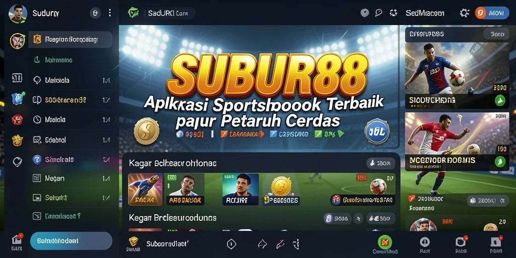 Tampilan menarik dengan fitur taruhan langsung di SUBUR88.